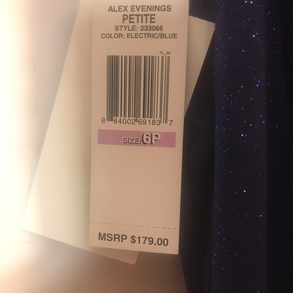 NWT Alex Evenings Mother of the Bride Dress - Picture 5 of 8